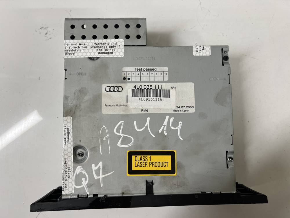 4L0035111 Audi Q7 2006 Kassettenradio Autoradio - Thumbnail 3