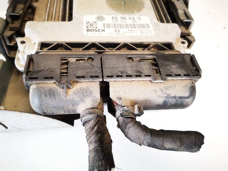 03G906016CD Volkswagen Touran 2005 ECU Engine Computer (Engine Control Unit) - Thumbnail 3