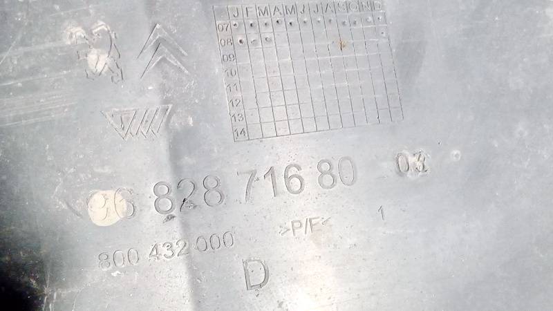 9682871680 Citroen C5 2009 Bottom protection - Thumbnail 3