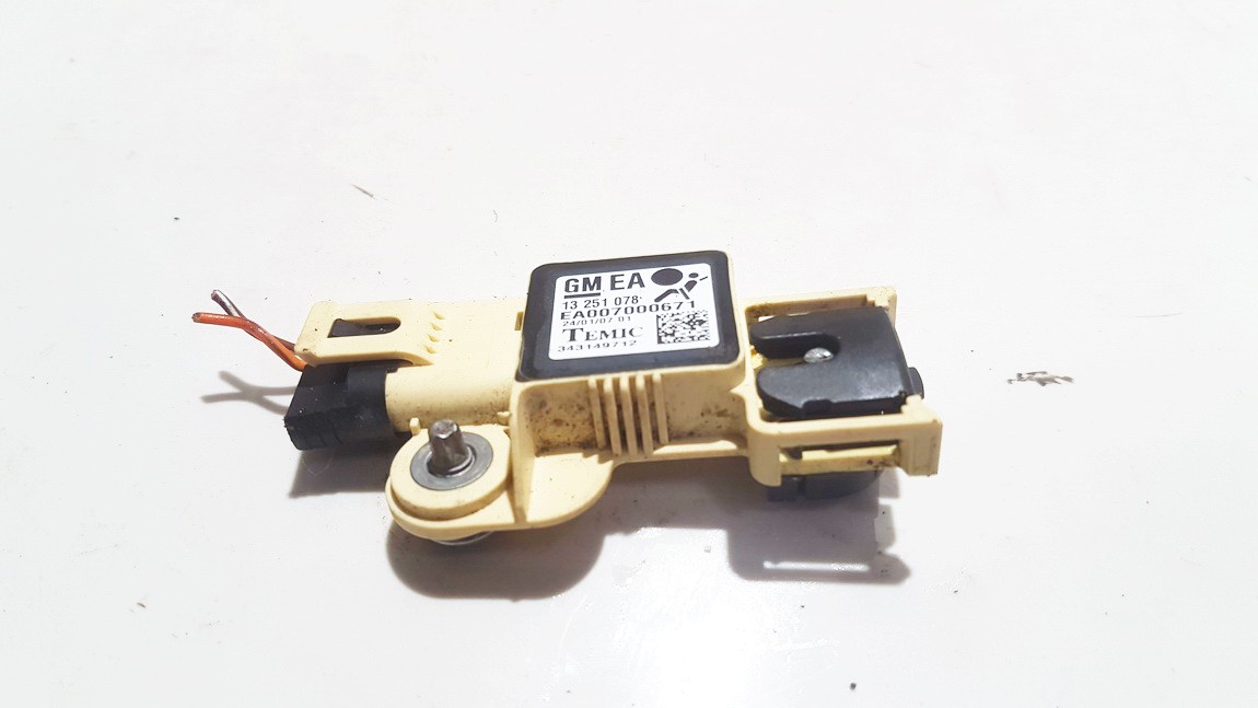 13251078 Opel Astra 2007 Srs Airbag crash sensor