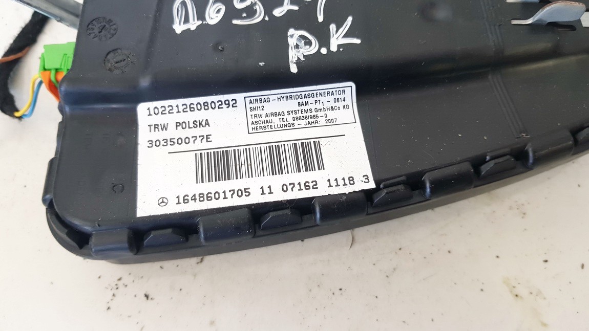 1022126080292 Mercedes-Benz R-CLASS 2008 Seat AIRBAG - Thumbnail 3