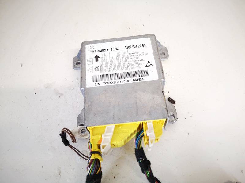 A2049012704 Mercedes-Benz C-CLASS 2008 Airbag crash sensors module