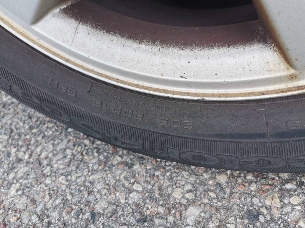 5X108 Peugeot 407 2010 Jeu de roues pluie R16 - Thumbnail 6