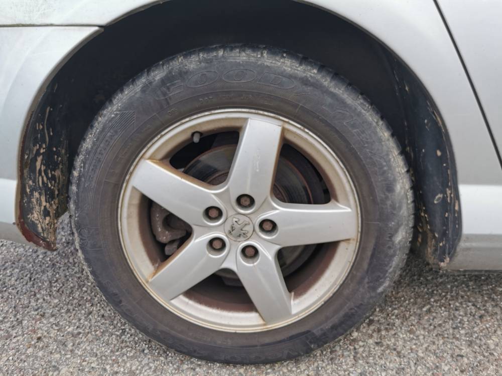 5X108 Peugeot 407 2010 Jeu de roues pluie R16 - Thumbnail 4