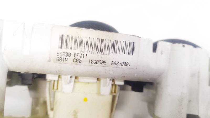 559000F011 Toyota Corolla Verso 2007 Climate Control Panel (heater control switches) - Thumbnail 3