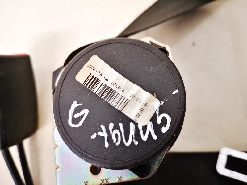 6Q0857740B Volkswagen Polo 2006 Sicherheitsgurt Gurt Hinten Rechts - Thumbnail 2