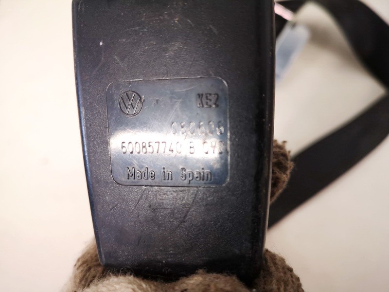 6Q0857740B Volkswagen Polo 2006 Sicherheitsgurt Gurt Hinten Rechts - Thumbnail 3