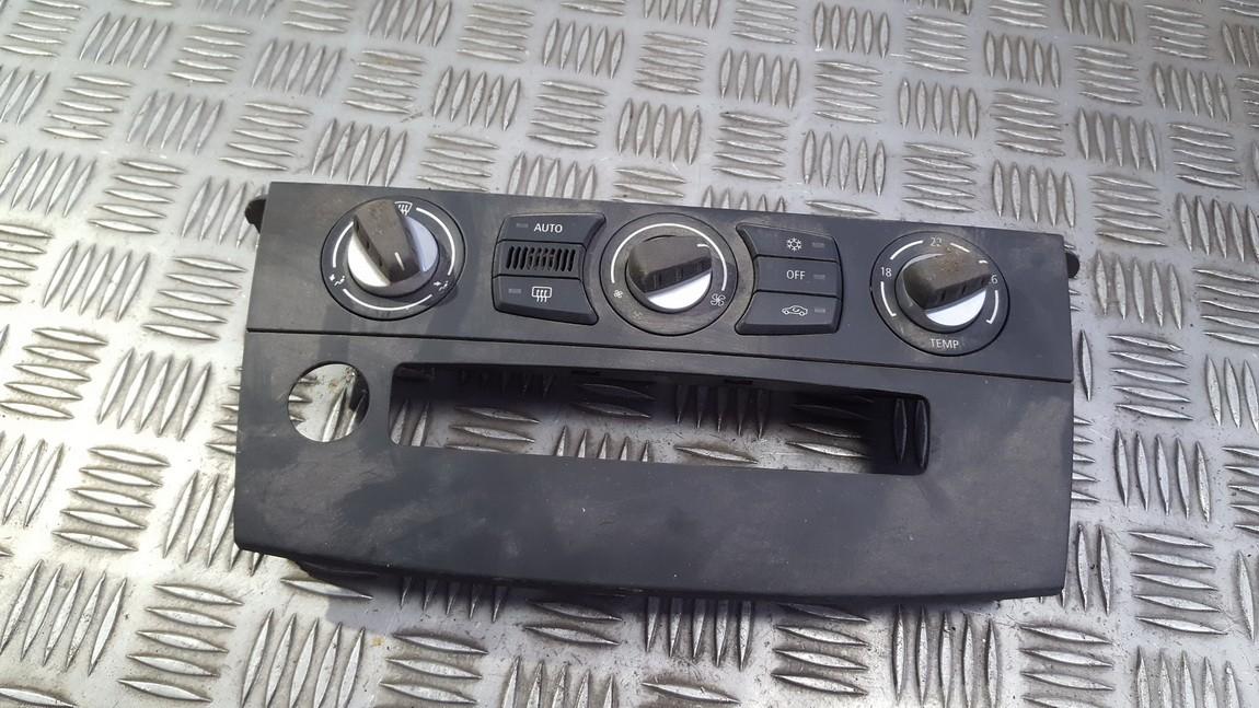 6411917771202 BMW 5-Series 2008 Climate Control Panel (heater control switches)