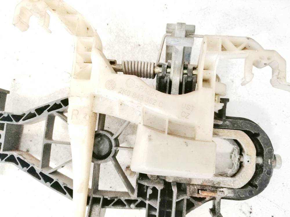 2K0843352C Volkswagen Caddy 2005 Door Handle Exterior - REAR RIGHT - Thumbnail 3