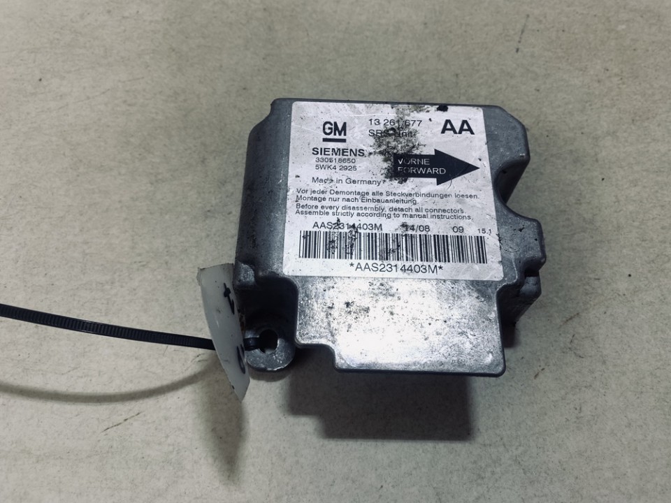 13261677 Opel Astra 2008 CENTRALITA AIRBAG