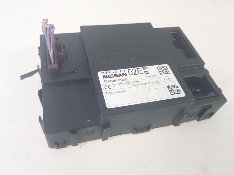 284B2JD02E Nissan Qashqai 2009 General Module Comfort Relay (Unit)
