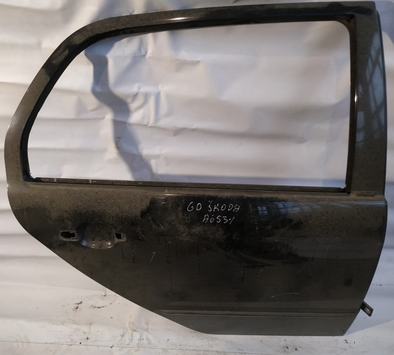 JUODOS Skoda Fabia 2001 Drzwi - TYLNE PRAWE