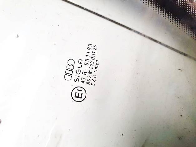 AS2 Audi A6 1996 Oven lasi - EDESSÄ VASEMMALLA - Thumbnail 3