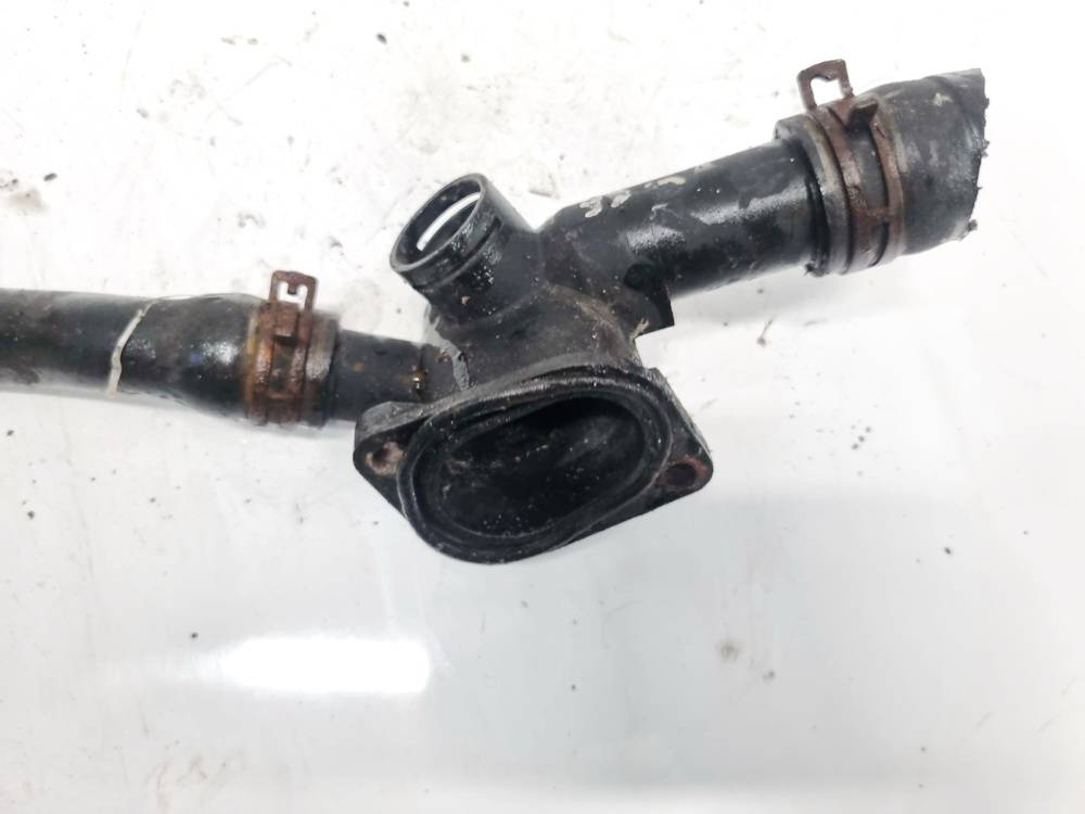 06A121133D Volkswagen Golf 2000 Coolant Flange (Engine Coolant Thermostat Housing Cover) - Thumbnail 2