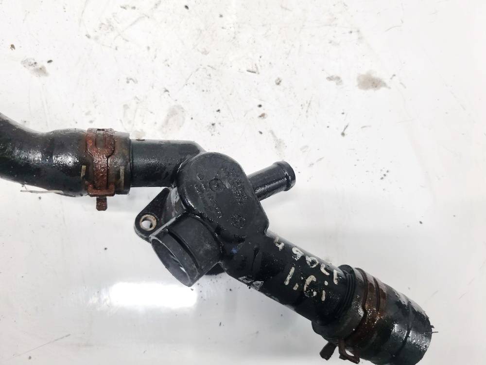 06A121133D Volkswagen Golf 2000 Coolant Flange (Engine Coolant Thermostat Housing Cover) - Thumbnail 3