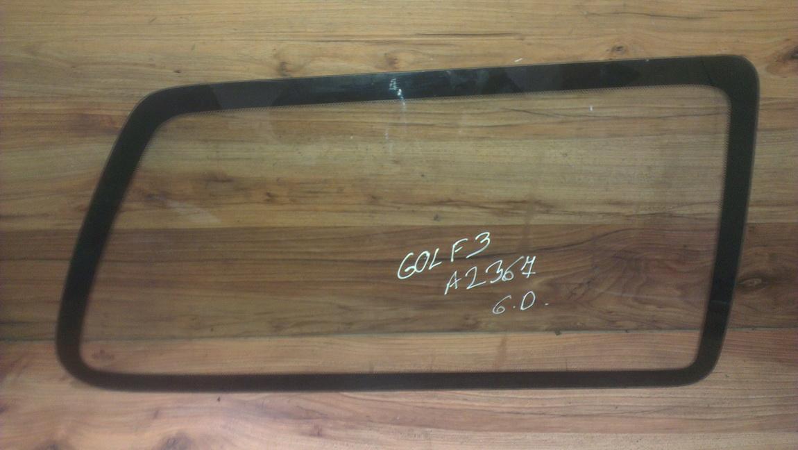 NENUSTATYAT Volkswagen Golf 1993 Corner quarter window glass - REAR RIGHT