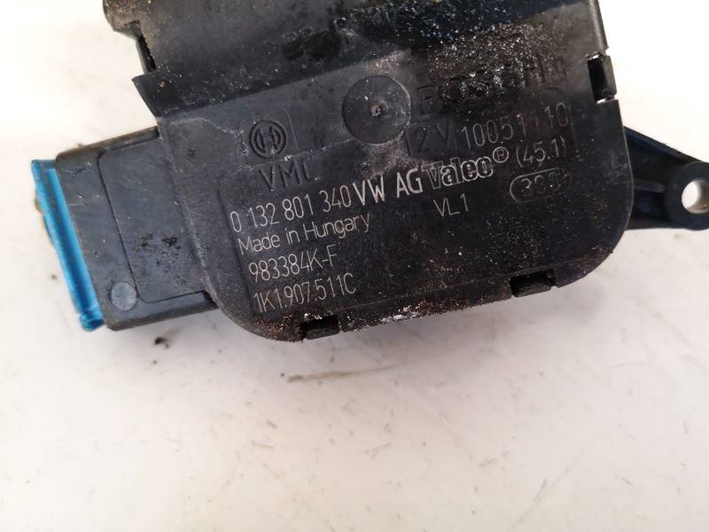 0132801340 Volkswagen Touran 2004 Heater Vent Flap Control Actuator Motor - Thumbnail 2