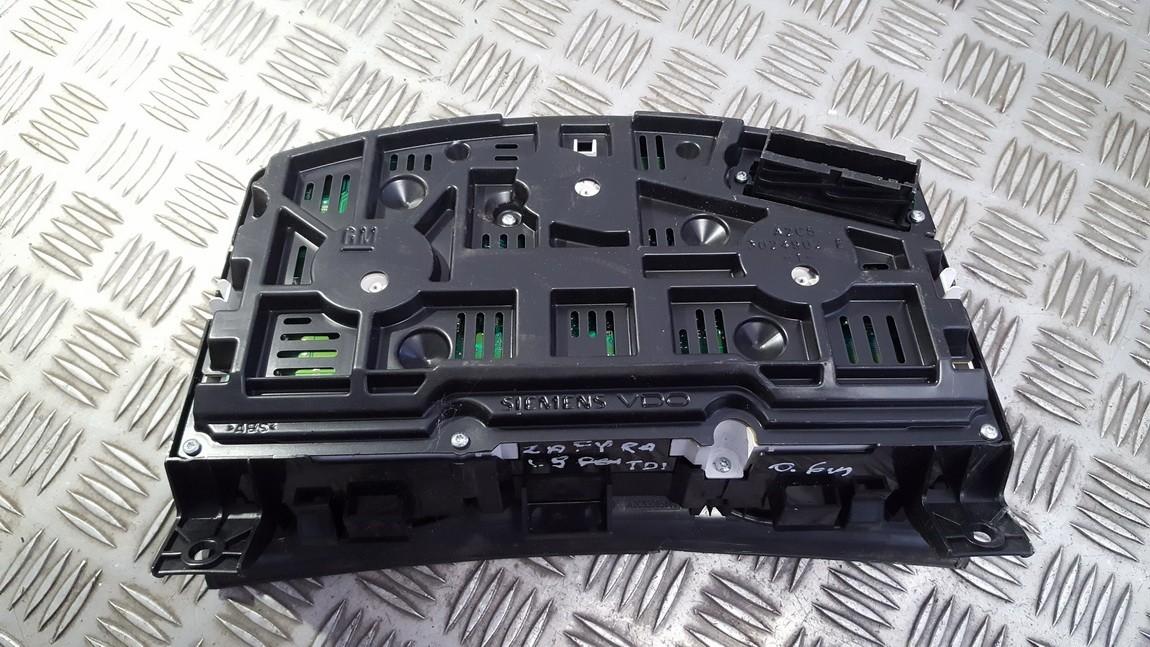 13216684 Opel Zafira 2006 Speedometers - Cockpit - Speedo Clocks Instrument - Thumbnail 2