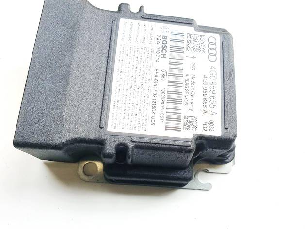 4G0959655A Audi A7 2010 srs-turvatyynyn tietokone – turvatyynyn ohjausyksikkö