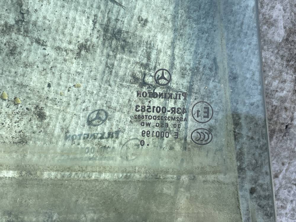 AS2 Mercedes-Benz B-CLASS 2010 Door-Drop Glass - REAR LEFT - Thumbnail 2