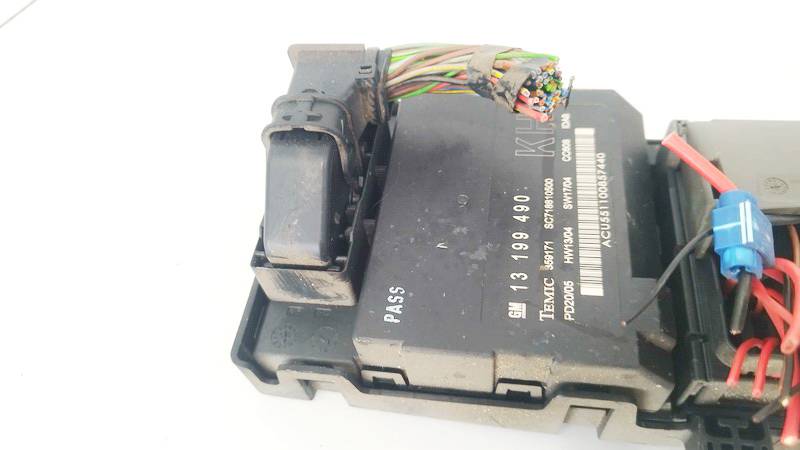 13199490 Opel Vectra 2005 MÓDULO DE CONFORT-CONVENIENCIA - Thumbnail 3