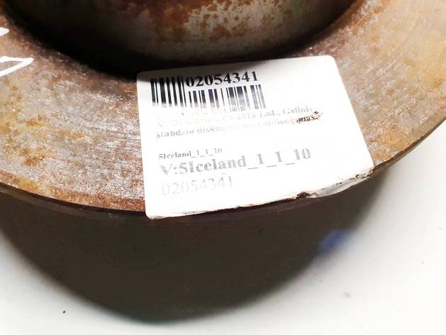 NEVENTILIUOJAMAS Citroen C4 2018 Essieu Arrière Frein Disques - Thumbnail 2