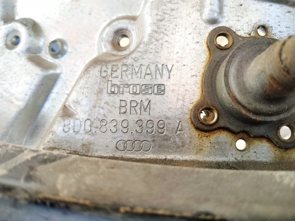 8D0839399A Audi A4 1996 Door winder mechanism (Window Regulator) - REAR LEFT - Thumbnail 3