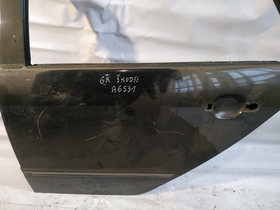 JUODOS Skoda Fabia 2001 Drzwi - TYLNE LEWE - Thumbnail 2