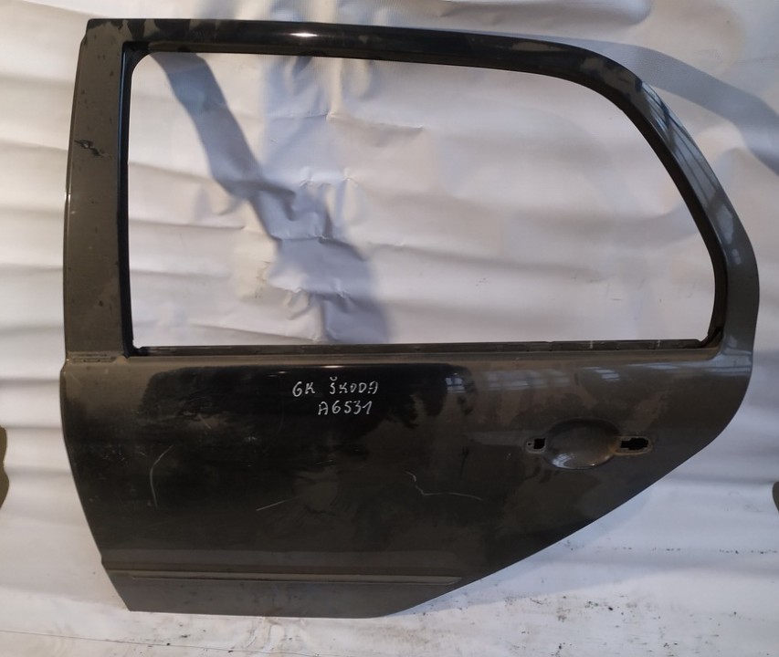 JUODOS Skoda Fabia 2001 Drzwi - TYLNE LEWE