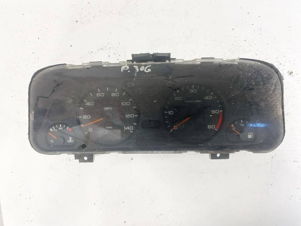 9628002080 Peugeot 306 1995 Speedometers - Cockpit - Speedo Clocks Instrument