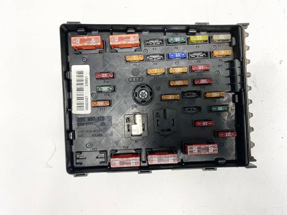 3C0937125 Volkswagen Passat 2007 Fuse box