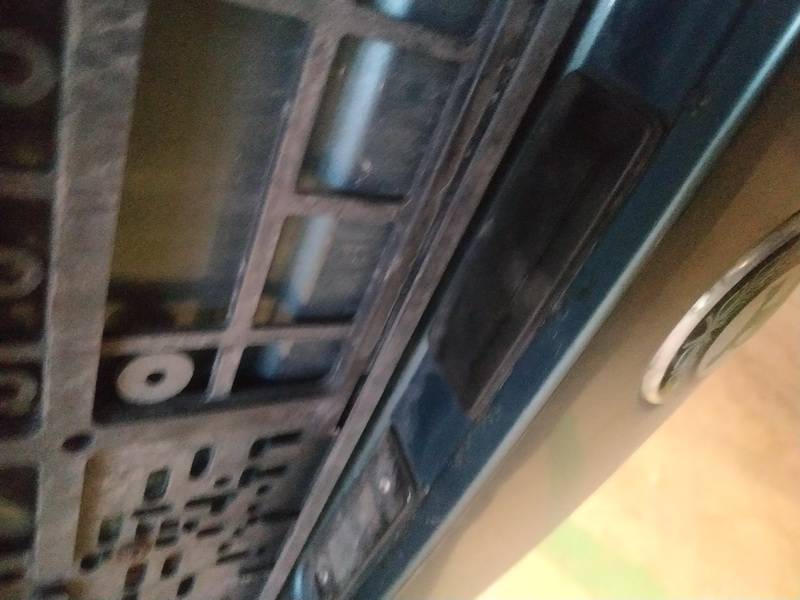 Skoda Octavia 2004 Tailgate Boot Opening Switch and Handle - REAR