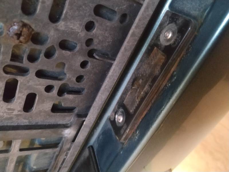 Skoda Octavia 2004 Number plate light - REAR