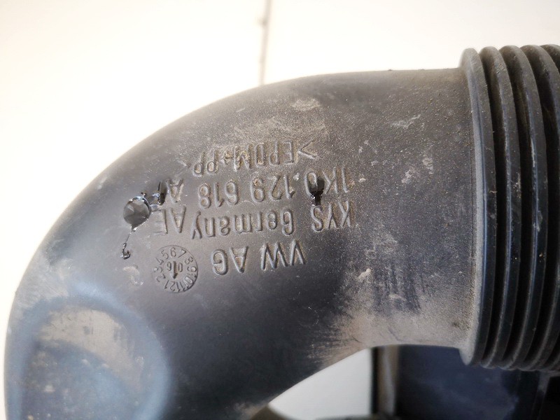 1K0129618AE Skoda Octavia 2007 Intake Hose (Air HOSE)(Air Pipe) - Thumbnail 2