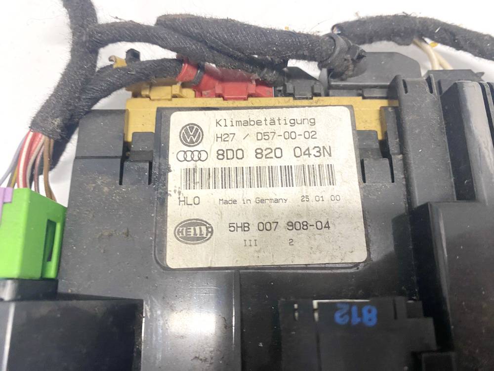 8D0820043N Audi A4 2000 Peciuko valdymas - Thumbnail 3