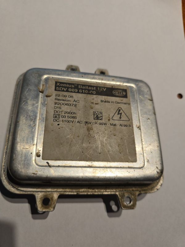 5DV00961000 Skoda Octavia 2009 Headlight Ballast Control Module (Xenon Headlight)