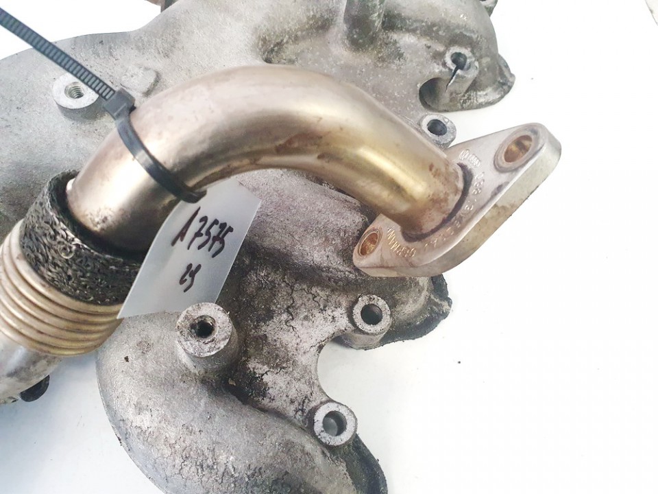 038131521AJ Volkswagen Passat 2002 EGR Pipe (Exhaust Gas Recirculation EGR METAL PIPE) - Thumbnail 2