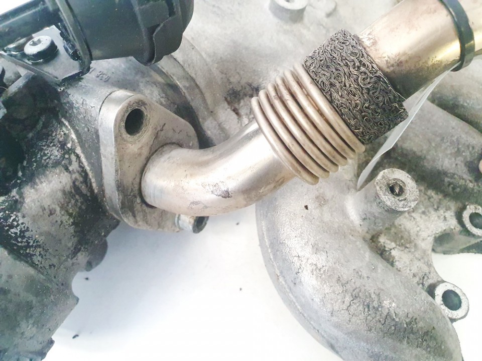 038131521AJ Volkswagen Passat 2002 EGR Pipe (Exhaust Gas Recirculation EGR METAL PIPE) - Thumbnail 3