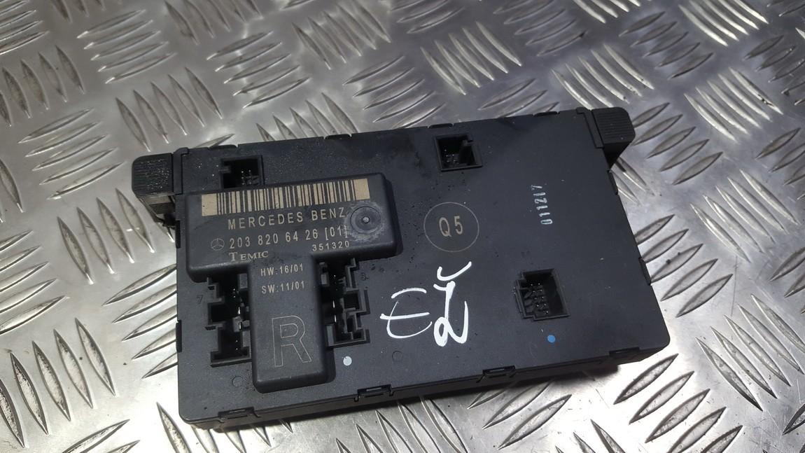 2038206426 Mercedes-Benz C-CLASS 2005 Door control relay (DOOR CONTROL UNIT MODULE ECU )