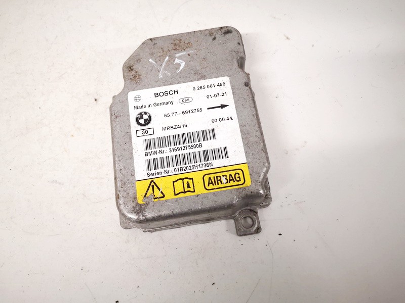 65776912755 65.776912755, 0285001458 Airbag crash sensors module BMW