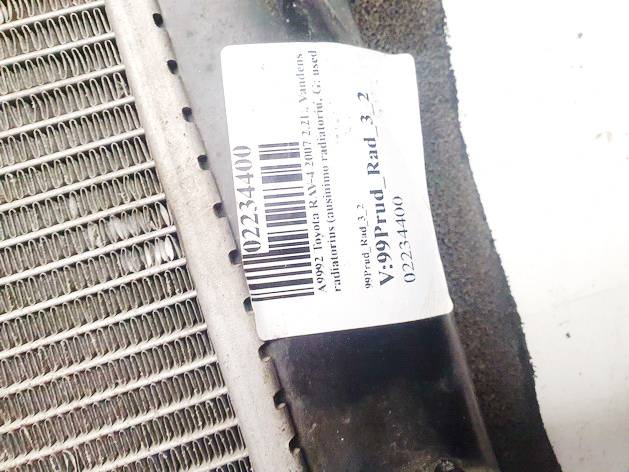 Toyota RAV-4 2007 Ūdens radiators (dzesēšanas radiators) - Thumbnail 2