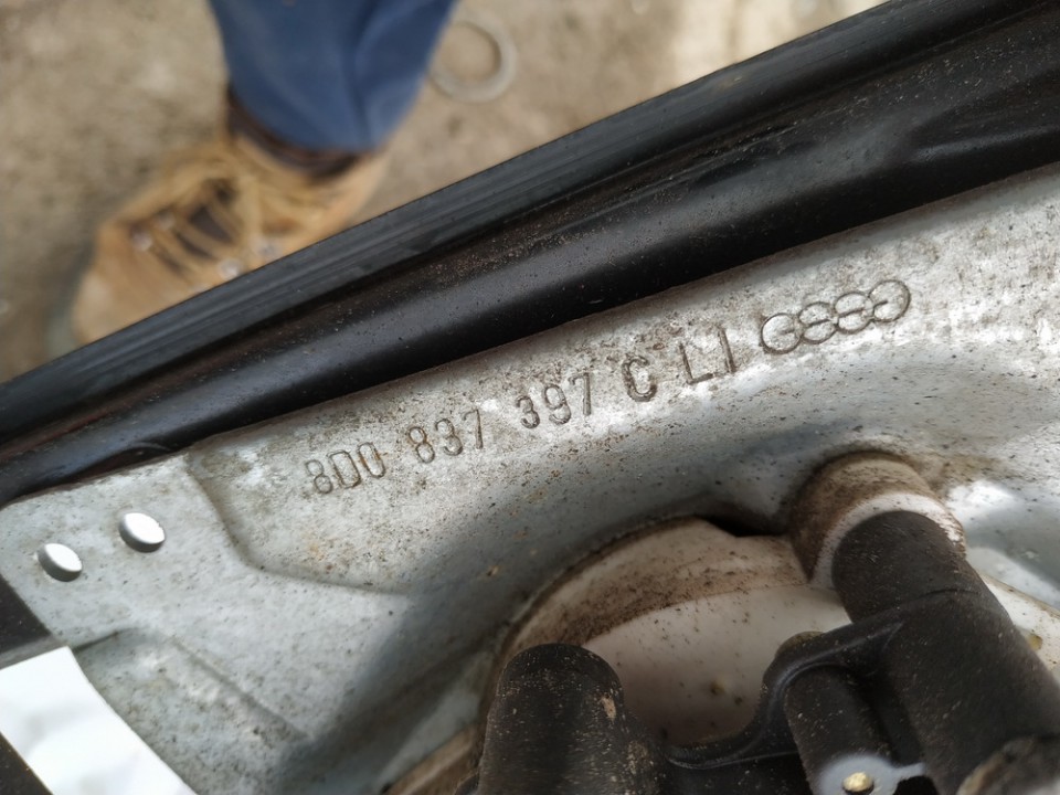 8D0837397C Audi A4 1996 Door winder mechanism (Window Regulator) - FRONT LEFT - Thumbnail 3