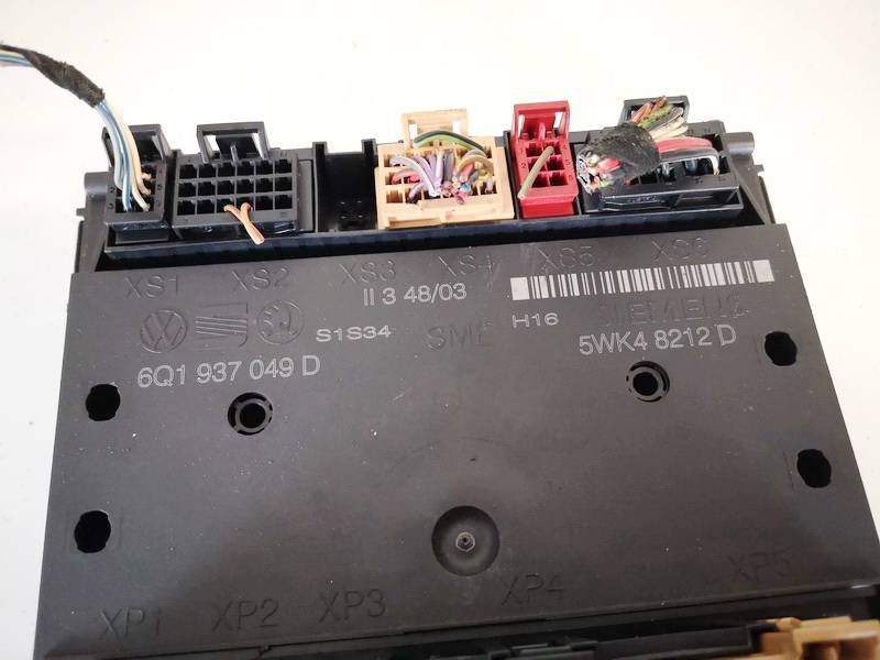 6Q1937049D Skoda Fabia 2004 General Module Comfort Relay (Unit) - Thumbnail 2