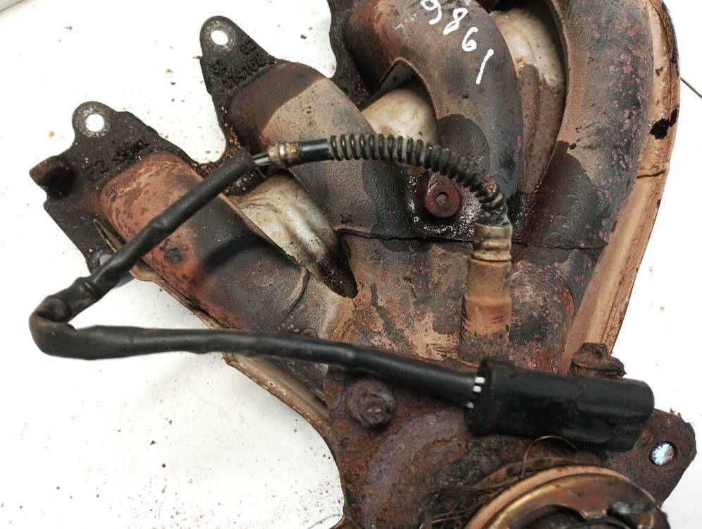 Renault Megane 2002 Czujnik Lambda, 4 Przewody, BIAŁY, BIAŁY, CZARNY, SZARY