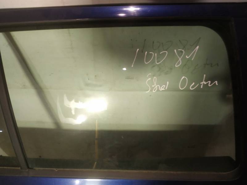 AS2 Skoda Octavia 2008 Door-Drop Glass - REAR RIGHT