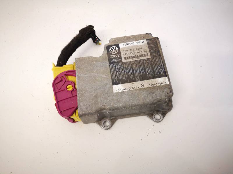 5N0959655A Seat Leon 2008 SRS AIRBAG KOMPIUTERIS - ORO PAGALVIU VALDYMO BLOKAS