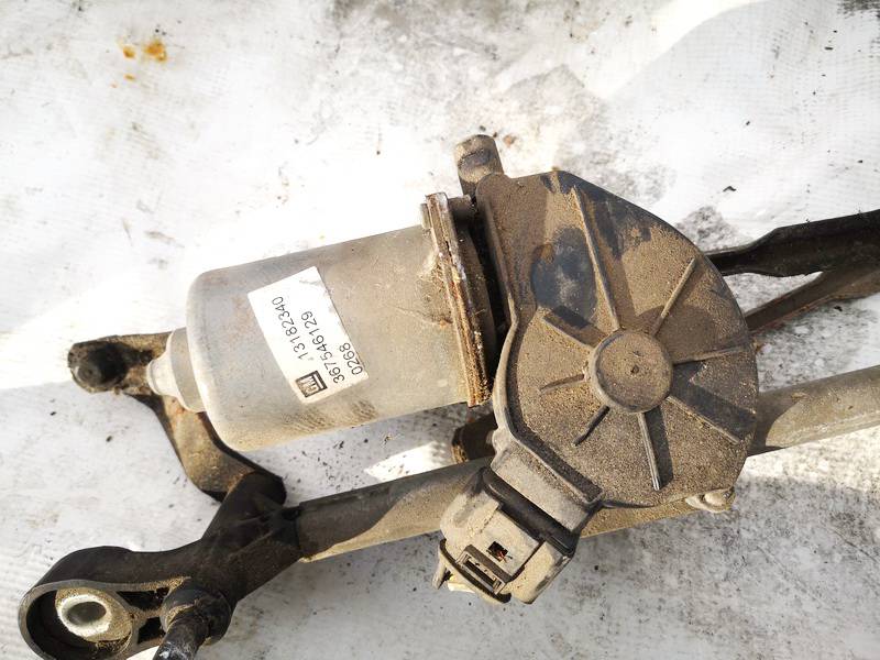13182340 Opel Corsa 2008 windscreen front wiper motor - FRONT