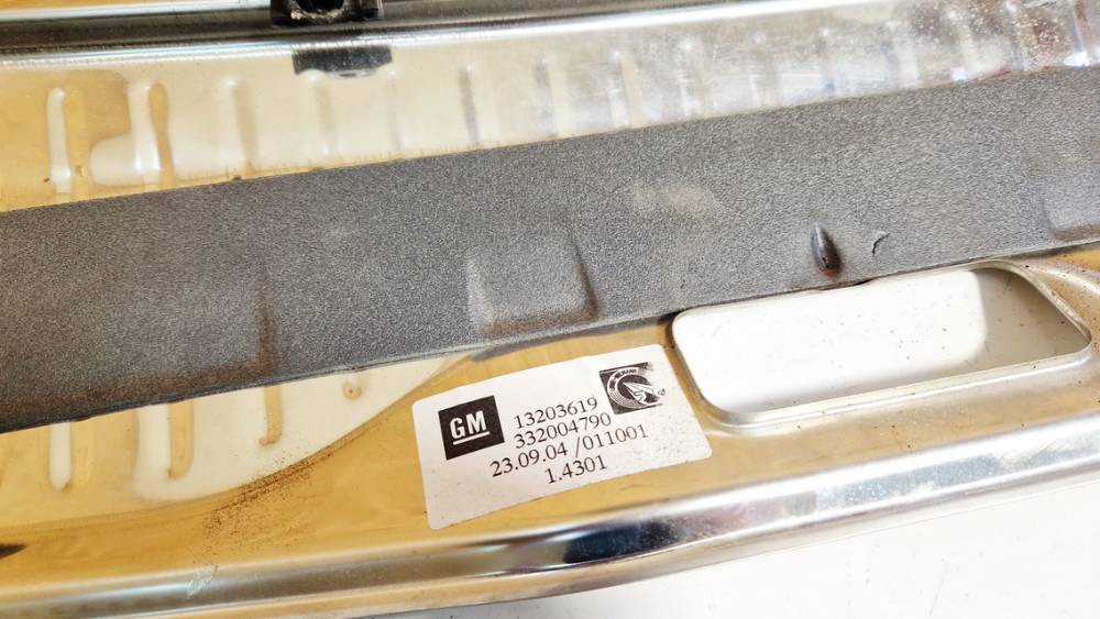 13203619 Opel Astra 2006 Metal Boot Lip Cover - Thumbnail 3