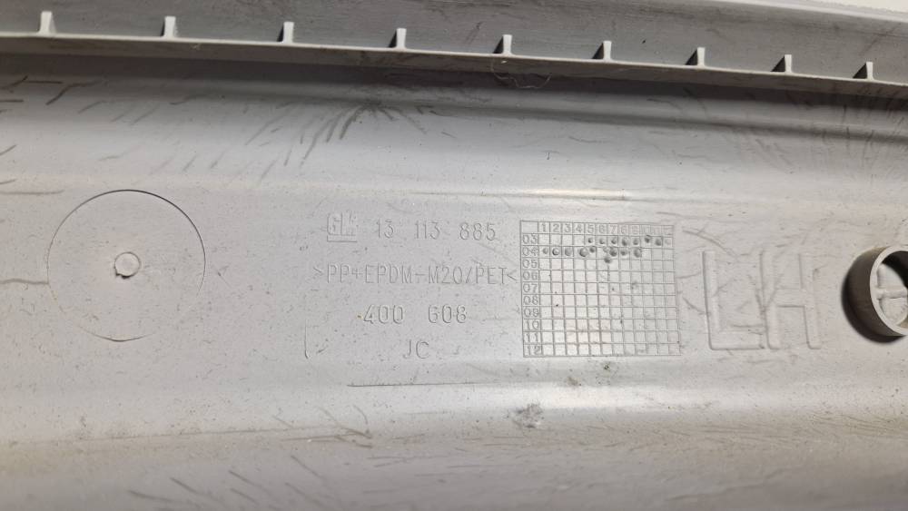 13113885 Opel Astra 2006 Pillar Trim - FRONT LEFT - Thumbnail 3