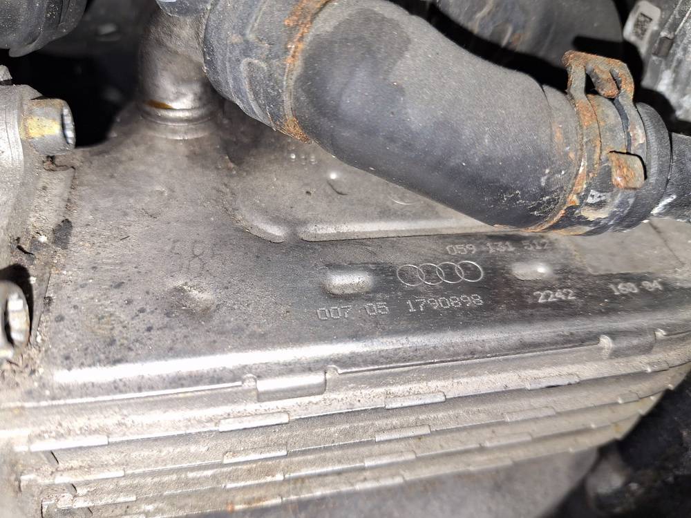 059131512 Audi A6 2005 EGR Cooler (exhaust gas cooler) - Thumbnail 3